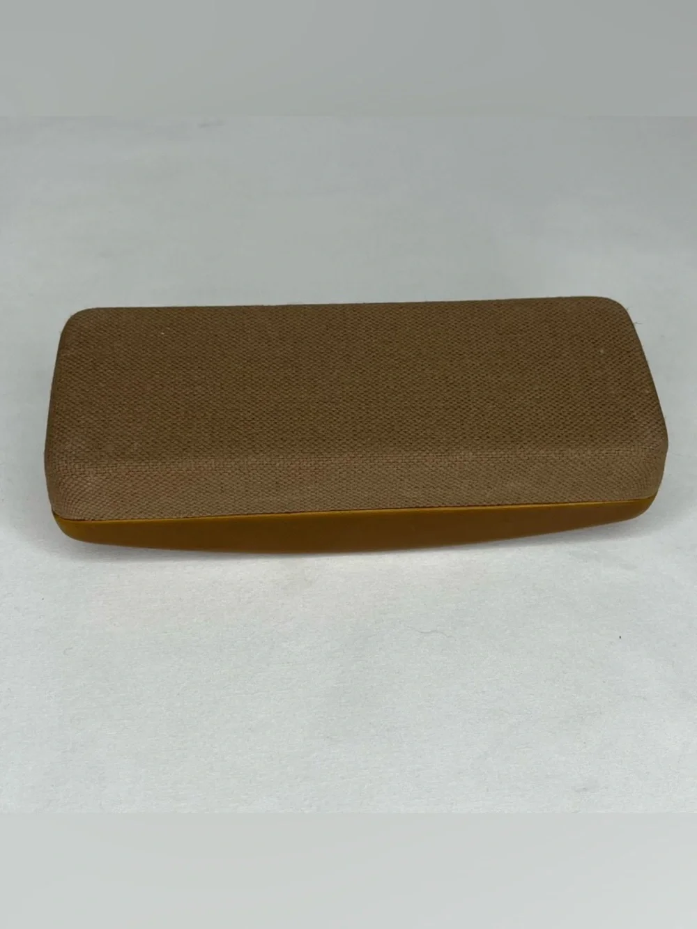 Tommy Bahama Brown Hard Shell Eyeglasses Case With Logo